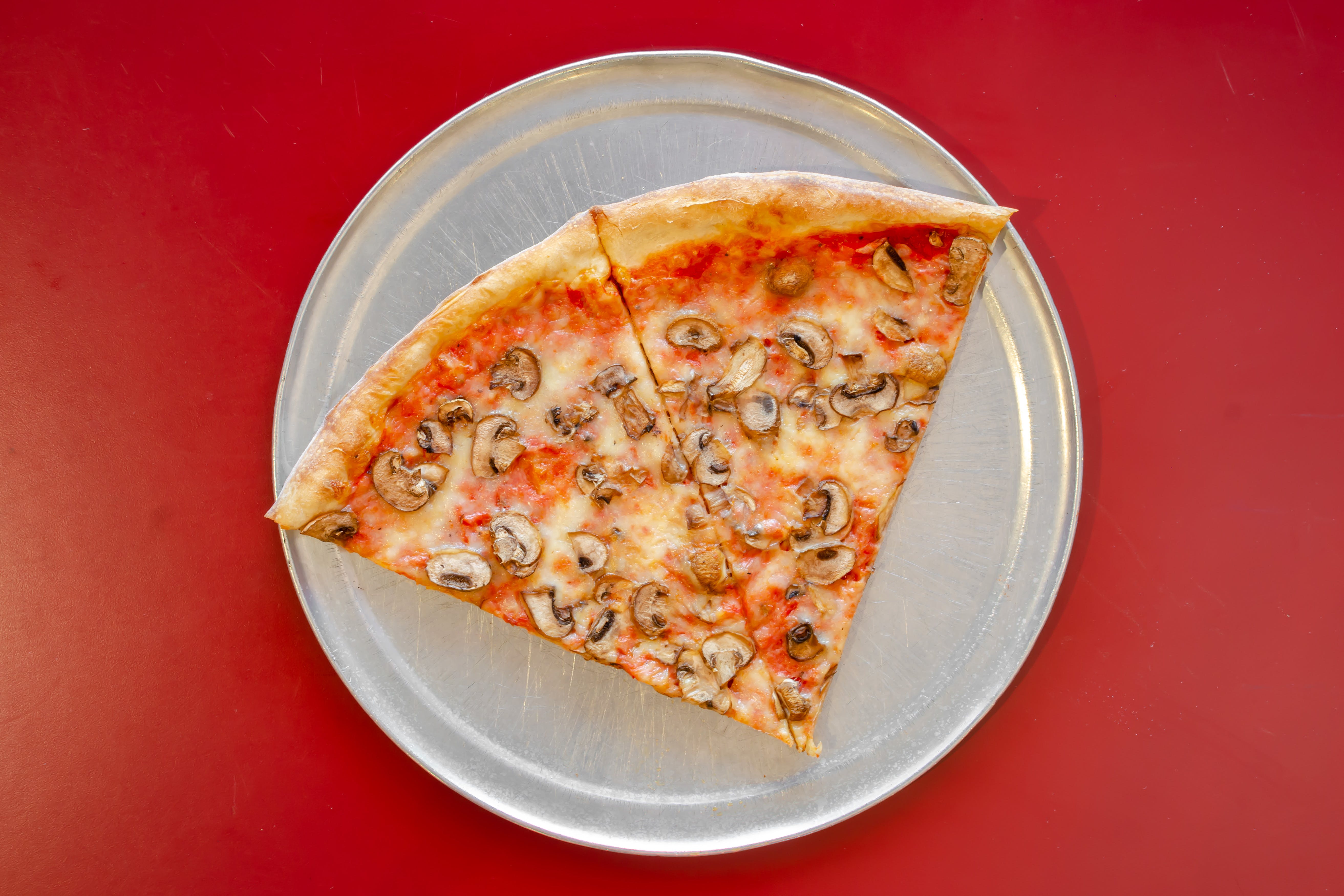 Order Mushroom Pizza Turnover - Serves 1 food online from Francesca Pizza, Pasta & Grill store, Mt Laurel on bringmethat.com