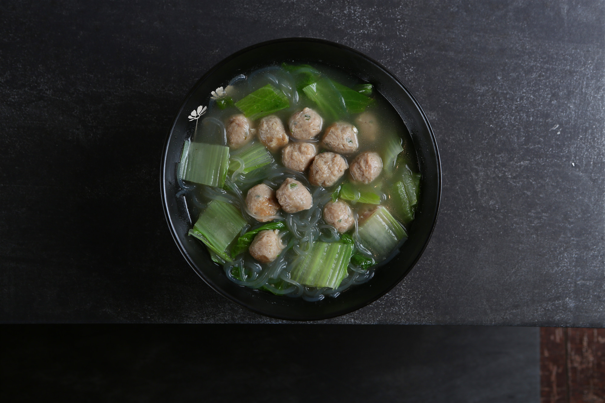 Order 13. Baby Cabbage and Meat Ball Soup food online from Zouji Dumpling House store, Glen Cove on bringmethat.com
