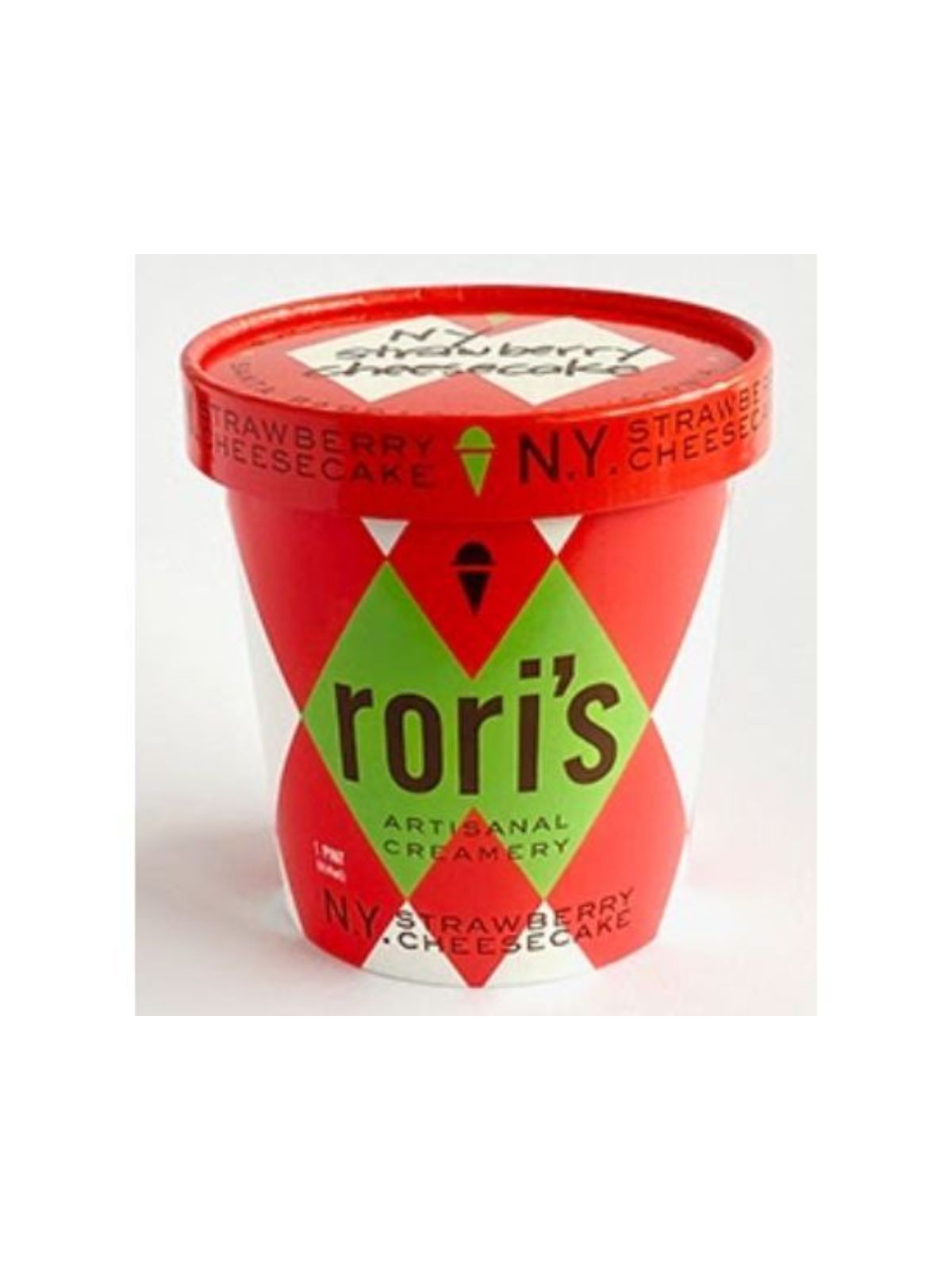 Order Rori's NY Strawberry Cheesecake (16 oz) food online from Goodees Cravings store, Los Angeles on bringmethat.com