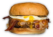 Order Farmer Burger food online from Longnecks Sports Grill store, Wilder on bringmethat.com