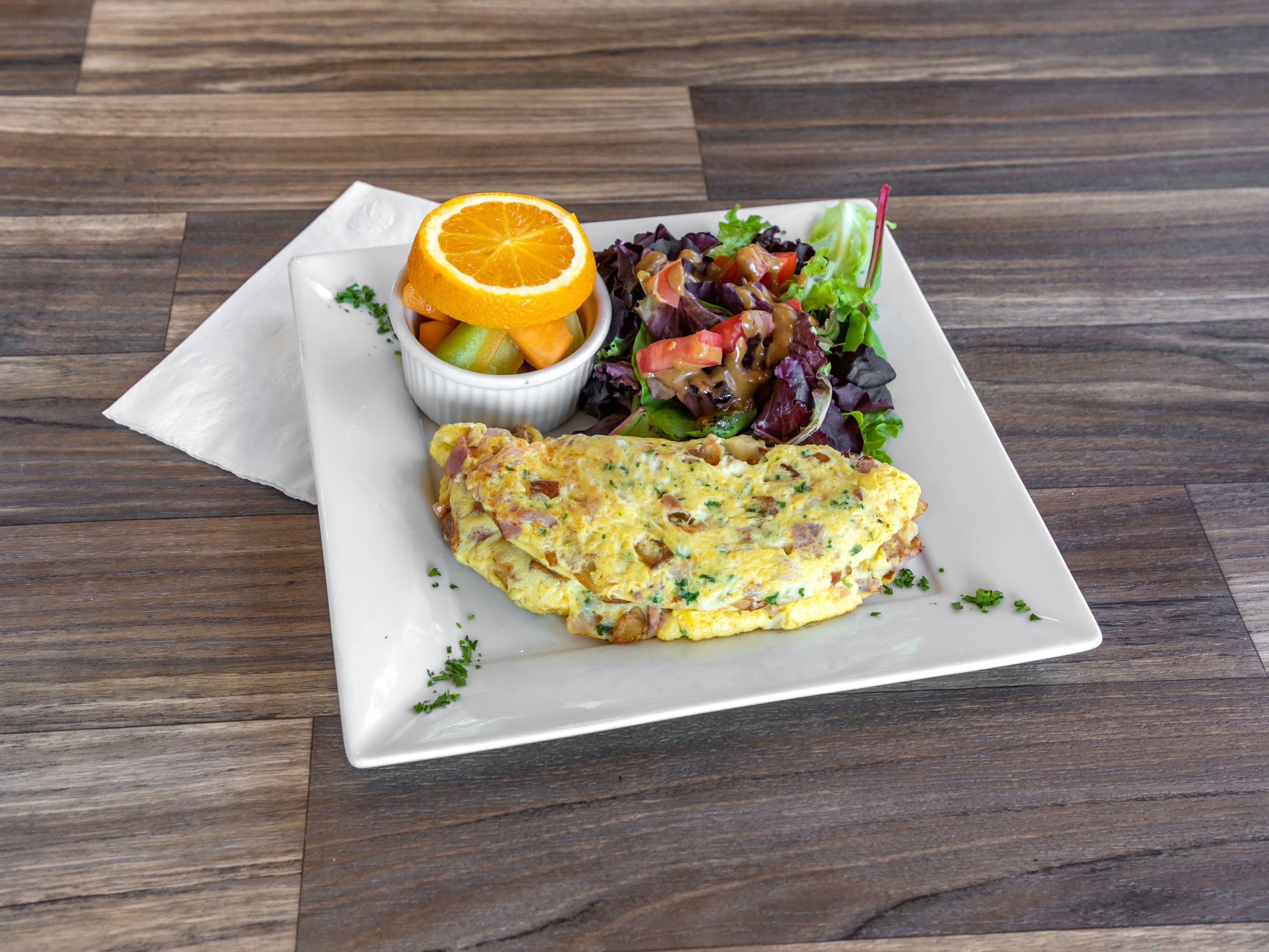 Order La Paysanne Omelette food online from Cafe Laurent store, Culver City on bringmethat.com