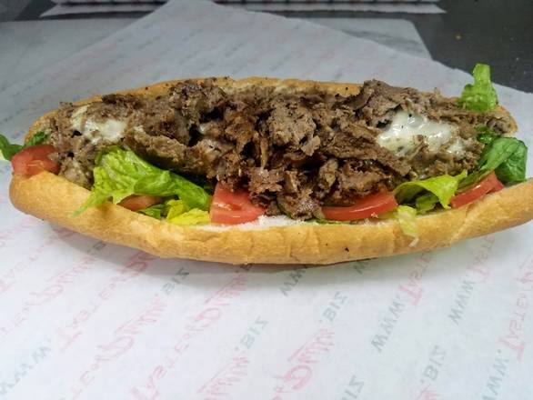 Order 12" Hoagie Philly Cheesesteak food online from Famous Philly Cheesesteak & Wings store, Denver on bringmethat.com