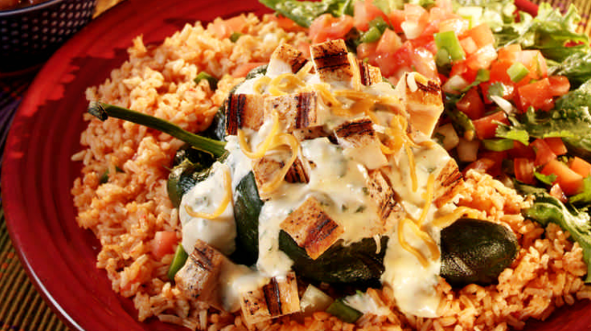 Order Chicken Stuffed Poblano Pepper food online from Casa Ole store, Pearland on bringmethat.com