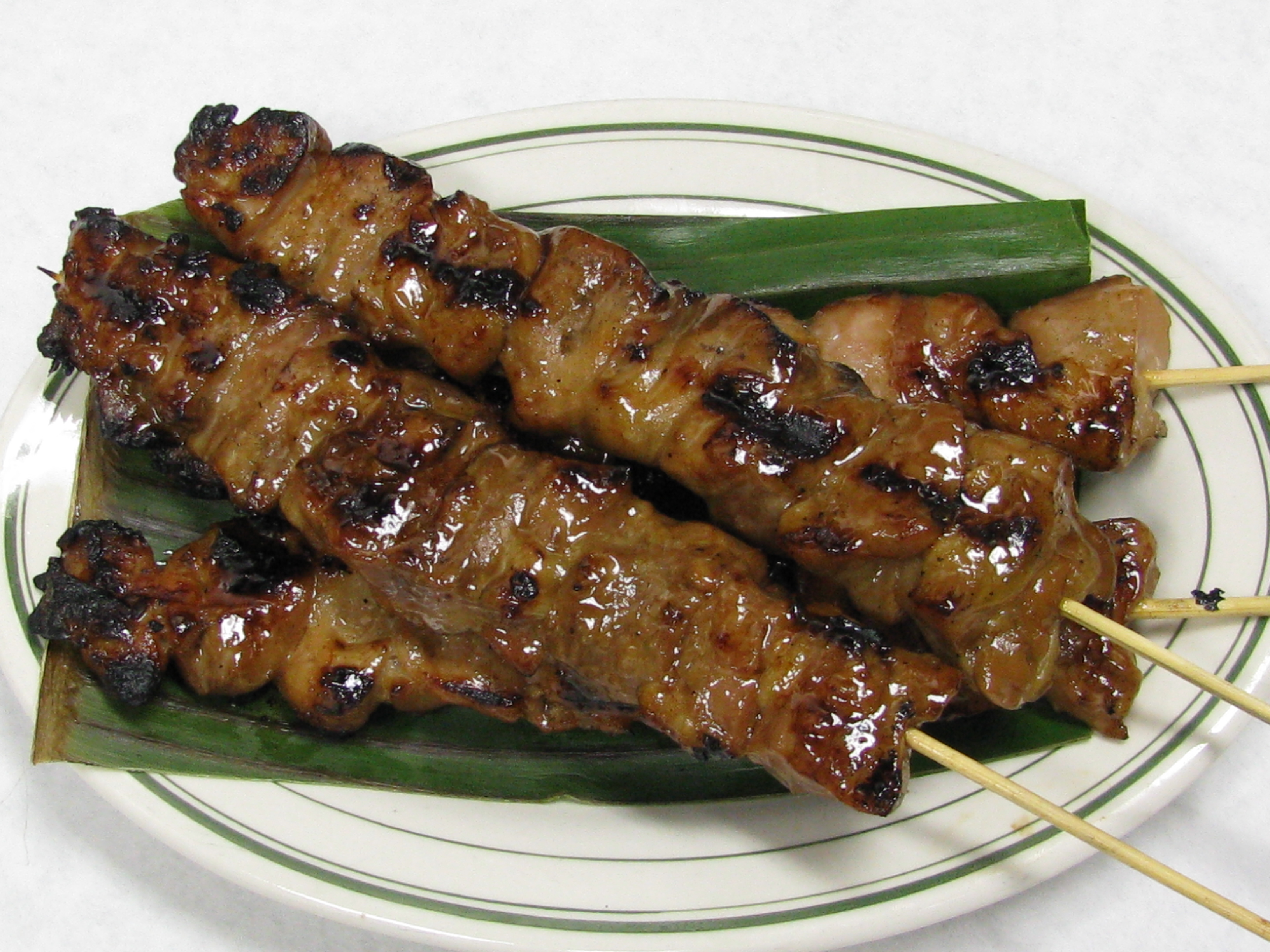 Order BBQ Pork Skewers food online from Maynila On Main Street store, Carson on bringmethat.com