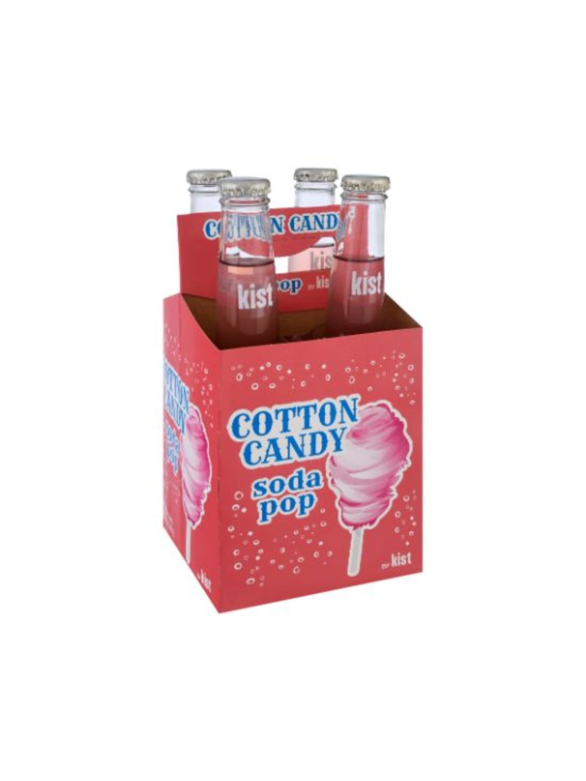 Order Kist Cotton Candy Soda (12 oz x 4-pack) food online from Stock-Up Mart store, Marietta on bringmethat.com