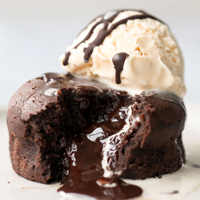 Order Double Chocolate Lava Cake food online from Lancaster Brewing Company store, Harrisburg on bringmethat.com