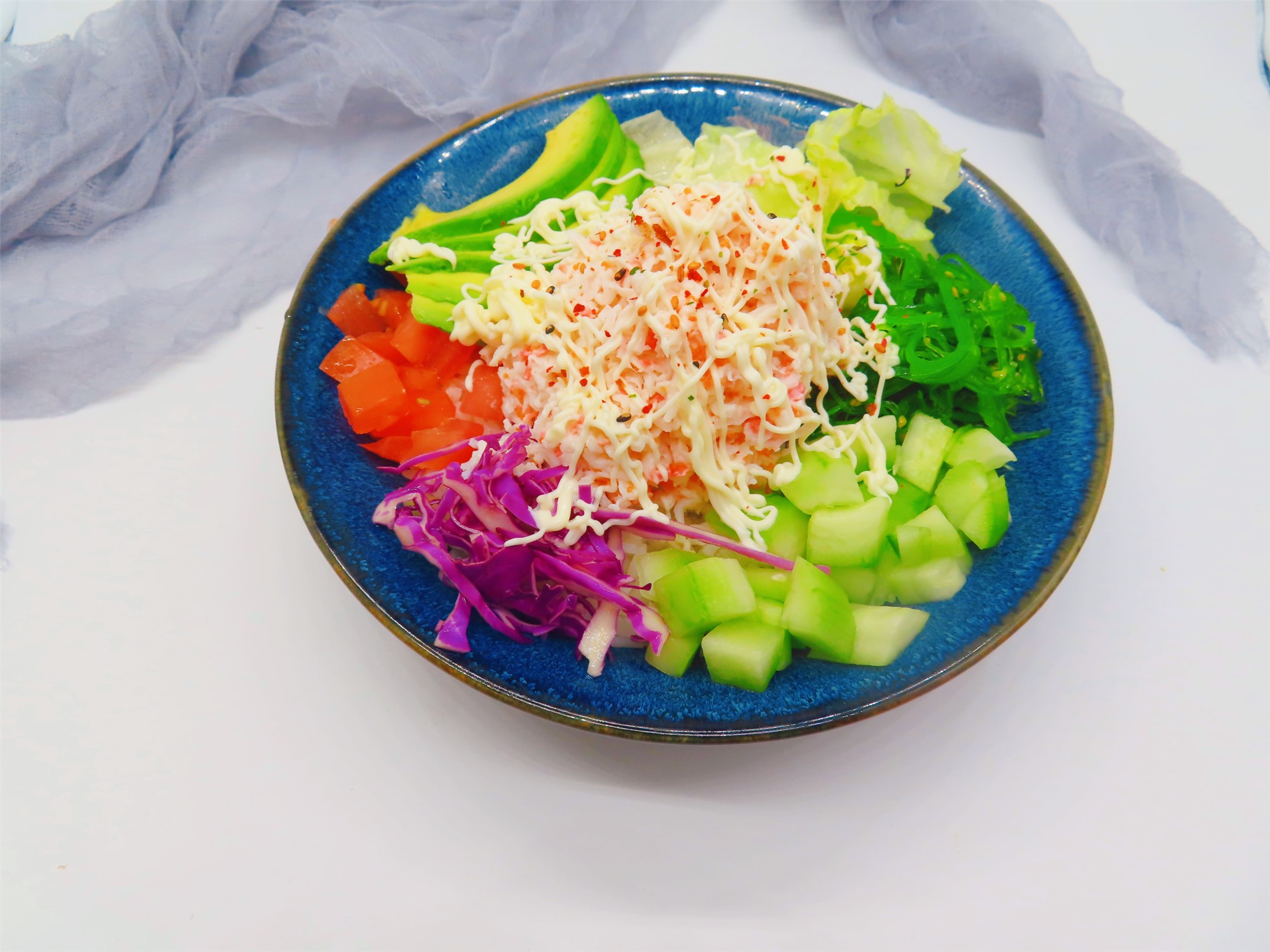 Order Kani Salad Poke bowl food online from Peking Express store, South Ozone Park on bringmethat.com