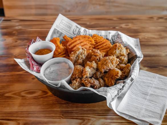 Order Oyster Basket food online from Hook And Reel Cajun Seafood store, Bailey's Crossroads on bringmethat.com