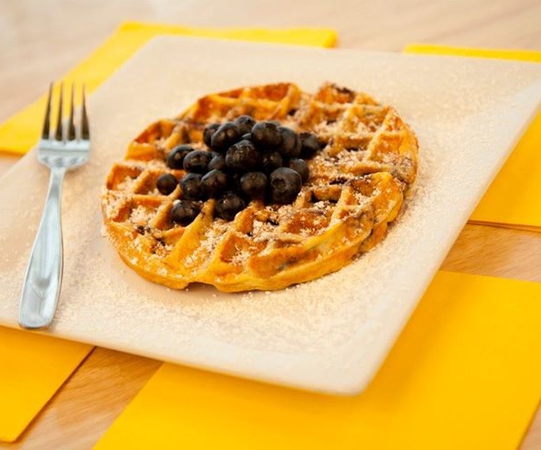 Order Blueberry Waffle food online from Bru's Wiffle - A Waffle Joint store, Santa Monica on bringmethat.com