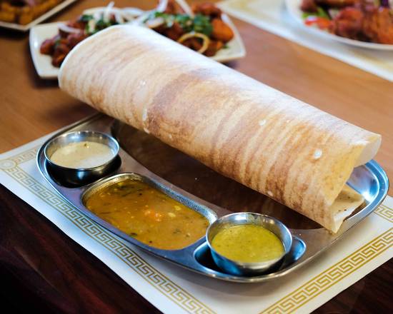 Order Masala Dosa food online from Curry Bowl store, Folsom on bringmethat.com