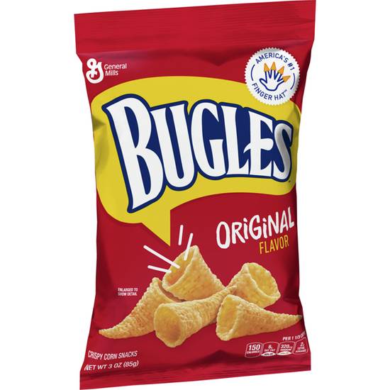 Order Bugles Original Flavor Crispy Corn Snacks food online from Anderson Convenience Markets #140 store, Omaha on bringmethat.com