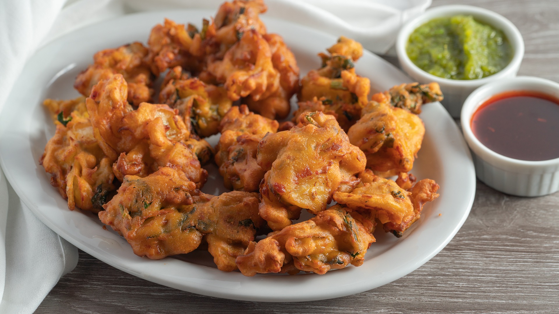 Order Fritters - Potato food online from Spice Creations Fine Indian Kitchen store, Allen on bringmethat.com