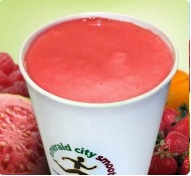 Order Guava Sunrise food online from Emerald City Smoothie store, Bonney Lake on bringmethat.com