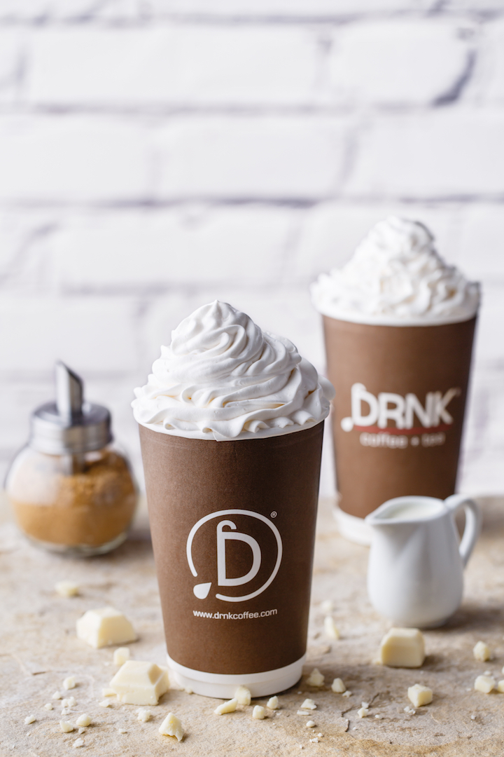 Order Hot White Chocolate food online from Drnk Coffee + Tea store, Sterling on bringmethat.com
