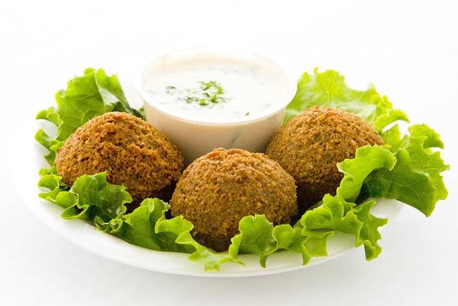 Order Falafel 12 pc food online from Sababa Mediterranean Cuisine store, Richardson on bringmethat.com