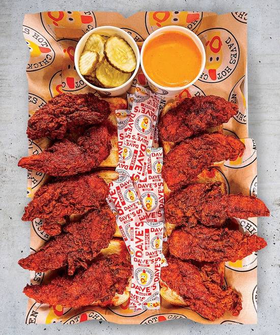 Order Hot Box - Tenders food online from Dave's Hot Chicken store, Palm Desert on bringmethat.com