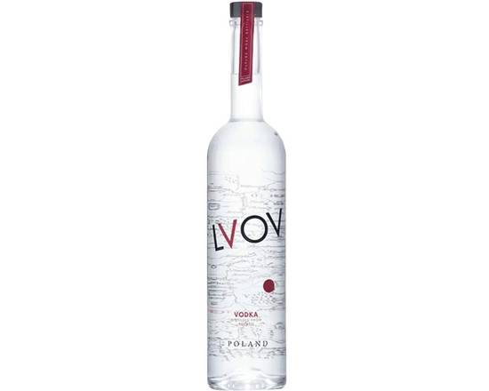 Order LVOV, 1000mL vodka food online from Brothers Wine & Liquor store, Copiague on bringmethat.com