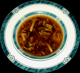 Order S1. Hot and Sour Soup food online from 88 Chinese & Sushi Sherman Oaks store, Van Nuys on bringmethat.com