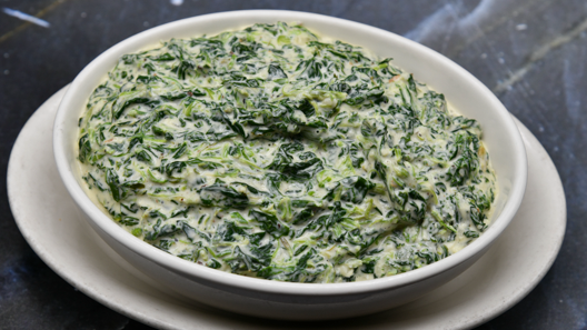 Order Creamed Spinach food online from Morton The Steakhouse store, San Jose on bringmethat.com