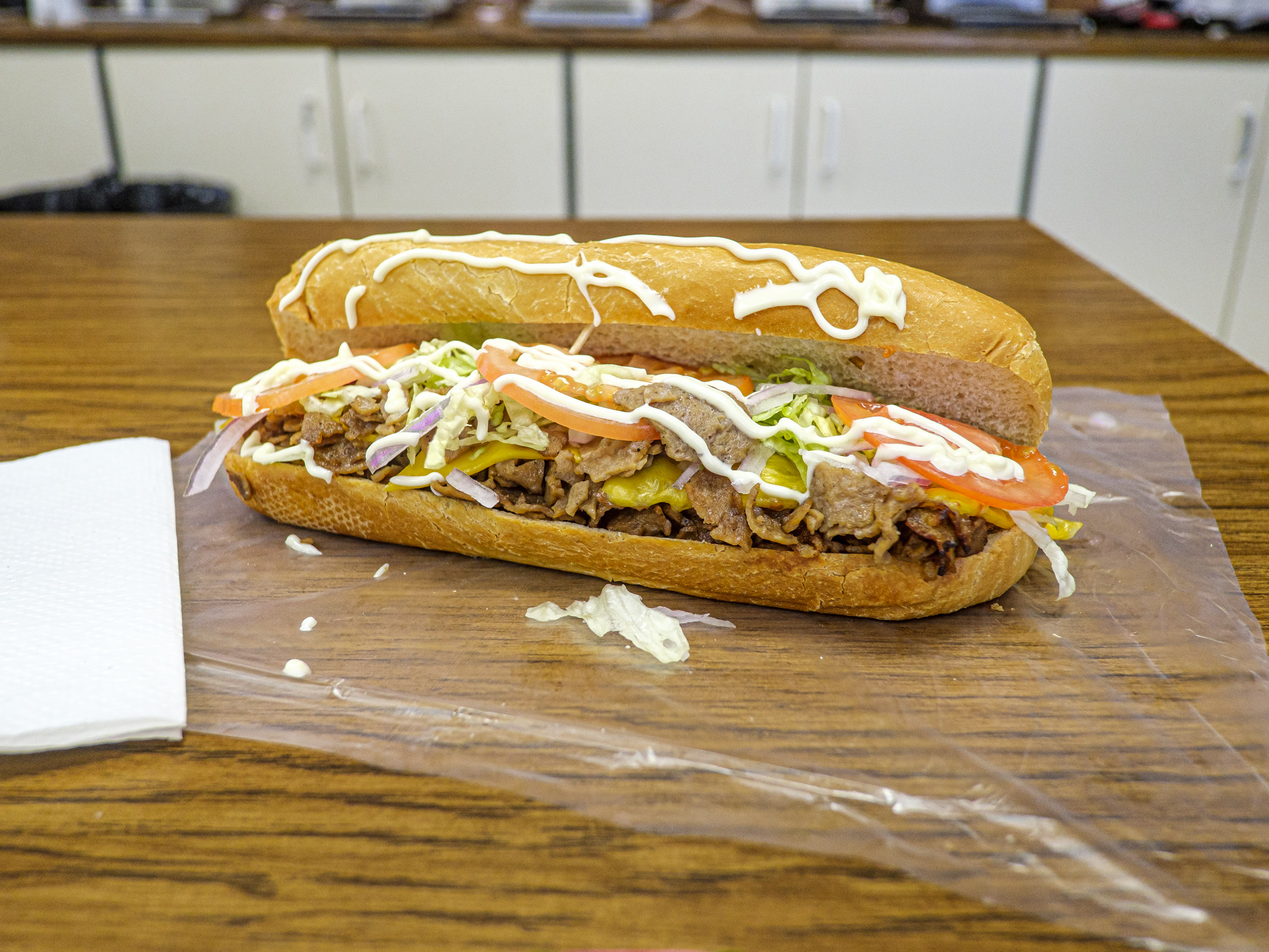 Order Steak and Cheese Sub food online from Ez Quick Food Market store, Pasadena on bringmethat.com
