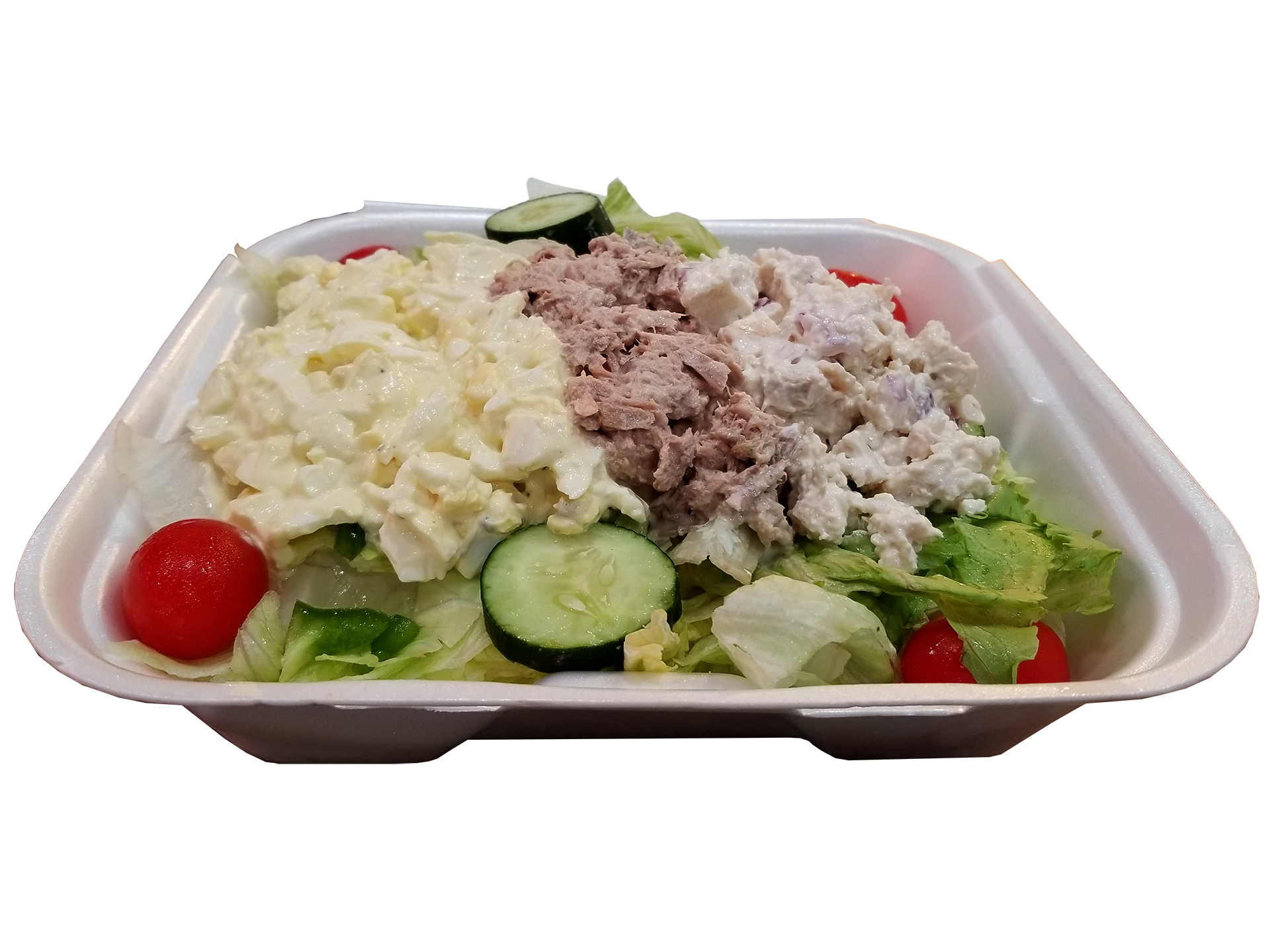 Order Salad Trio food online from Mike Brick Oven Pizza store, Pottstown on bringmethat.com