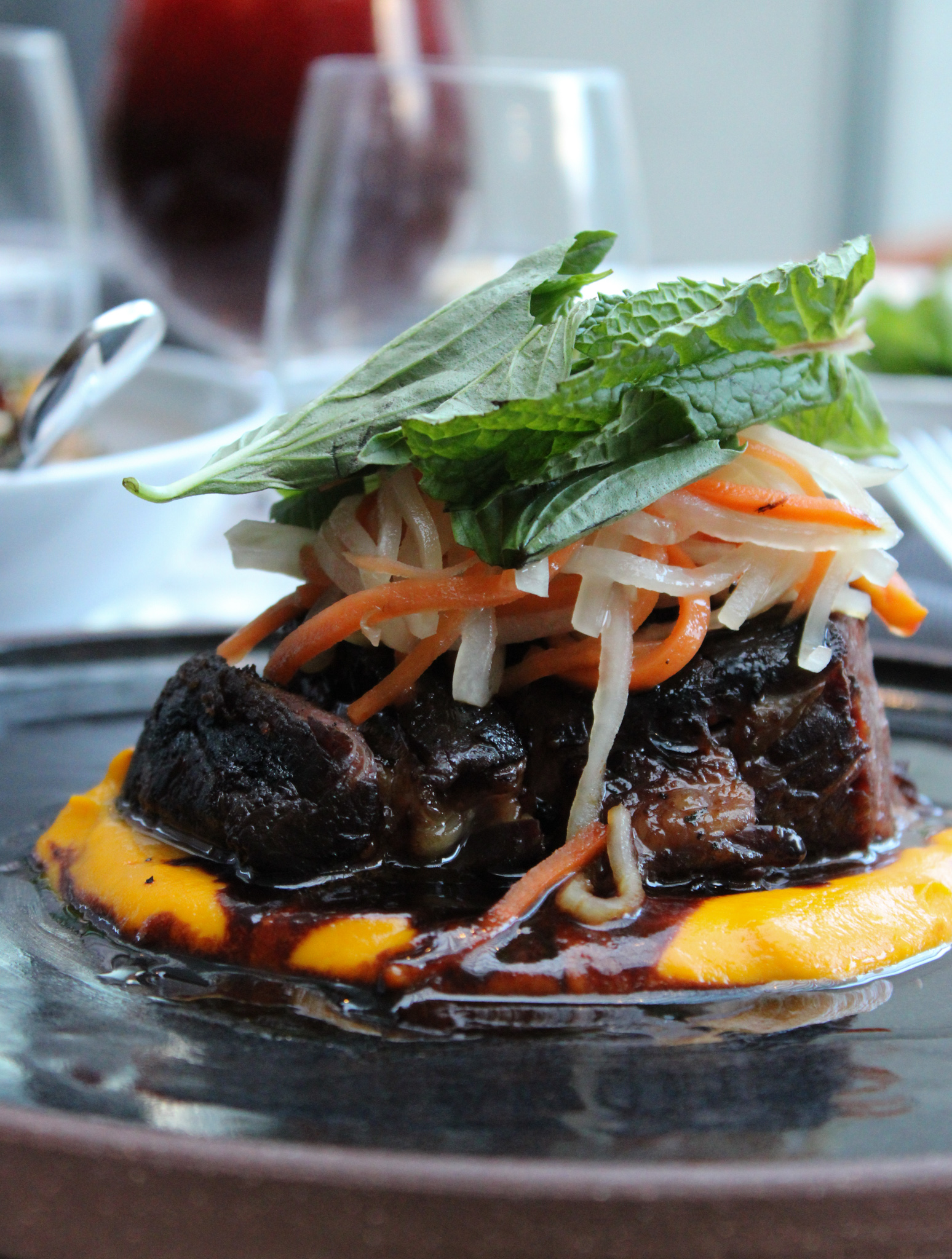 Order GRILLED SHORT RIB food online from Woodwind store, Chicago on bringmethat.com
