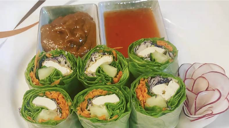 Order Green Salad Rolls food online from May Thai Kitchen store, Alameda on bringmethat.com