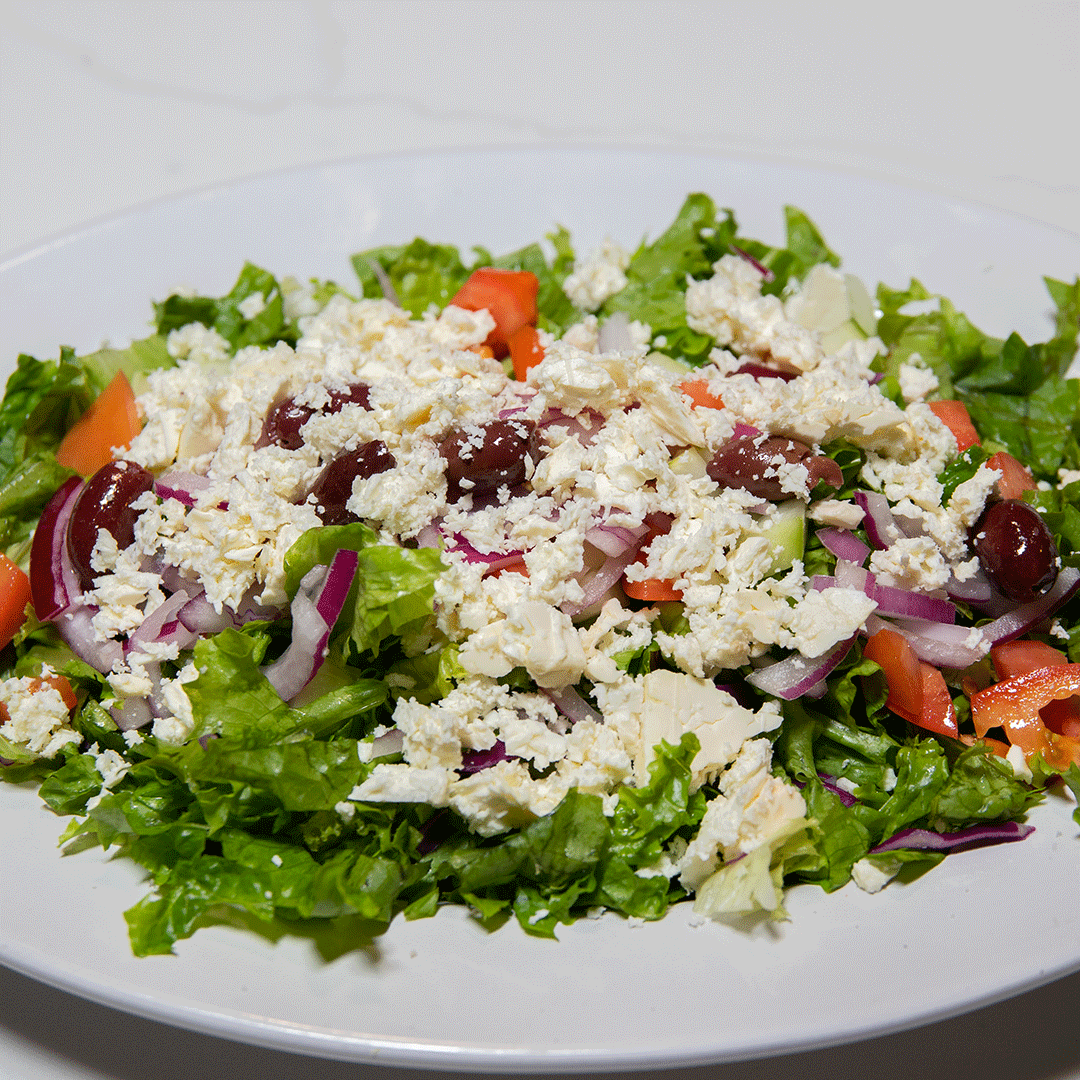 Order Greek Salad food online from Hummus House store, Hawthorne on bringmethat.com