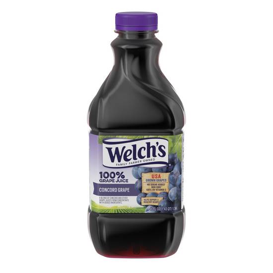 Order WELCHS 100% PRPLE GRPE 46Z food online from Rite Aid store, PITTSBURGH on bringmethat.com