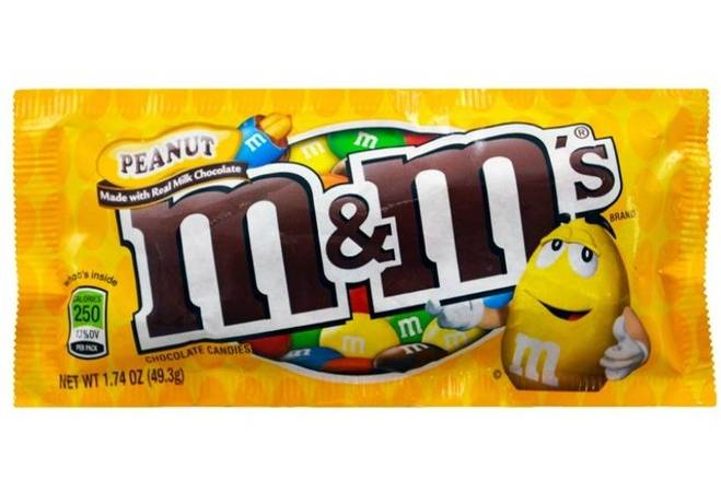 Order M&M's Peanut King Size food online from Classic Candy Shack store, San Francisco on bringmethat.com