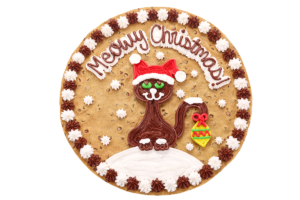 Order Meowy Christmas Cookie Cake food online from American Deli on Broad St. store, Athens on bringmethat.com