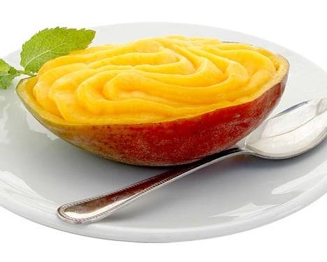 Order Mango Sorbet food online from The Poke Co store, Rowland Heights on bringmethat.com