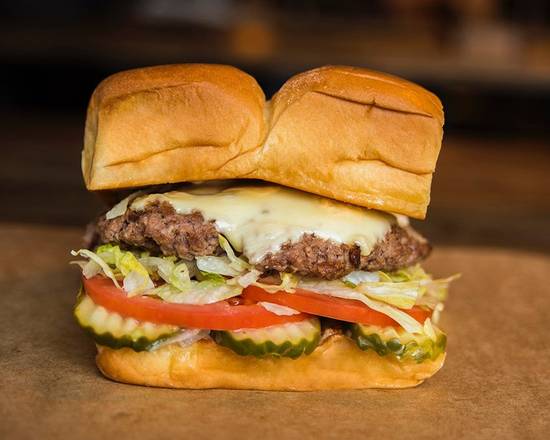 Order CHEESEBURGER food online from Dog Haus store, West Covina on bringmethat.com
