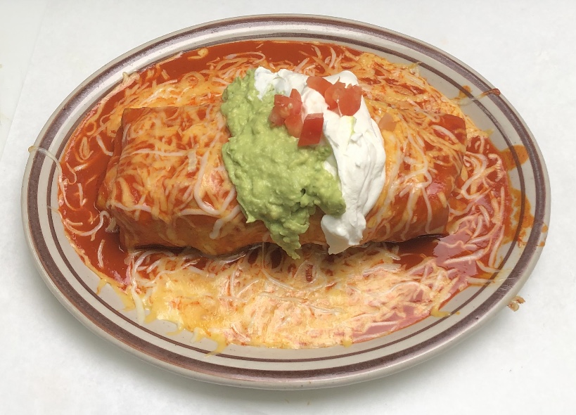 Order WET BURRITO food online from Papis Tacos y Gorditas store, Paso Robles on bringmethat.com