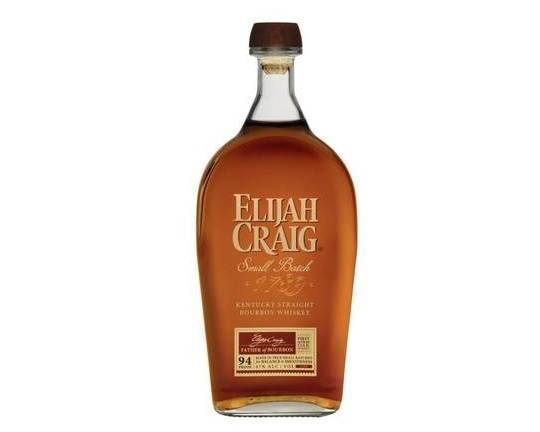 Order Elijah Craig, 1.75L bourbon (47.0% ABV) food online from Cold Spring Liquor store, Liberty Hill on bringmethat.com