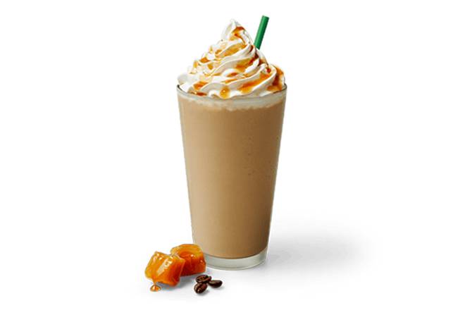 Order Frozen Caramel Specialty Latte food online from Krispy Kreme store, Portsmouth on bringmethat.com