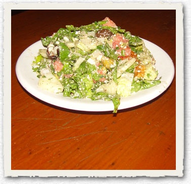 Order Special Greek Salad food online from Tripoli Restaurant store, Brooklyn on bringmethat.com
