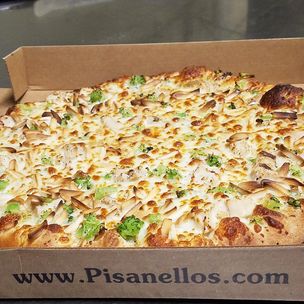 Order California White Pizza food online from Pisanellos Pizza store, Bowling Green on bringmethat.com