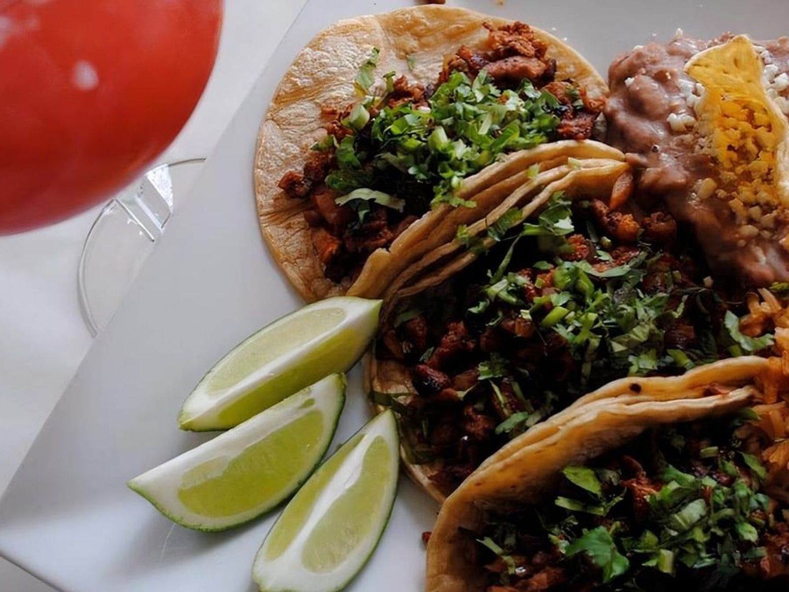 Order Al Pastor Tacos food online from El Nuevo Mexicano store, Chicago on bringmethat.com