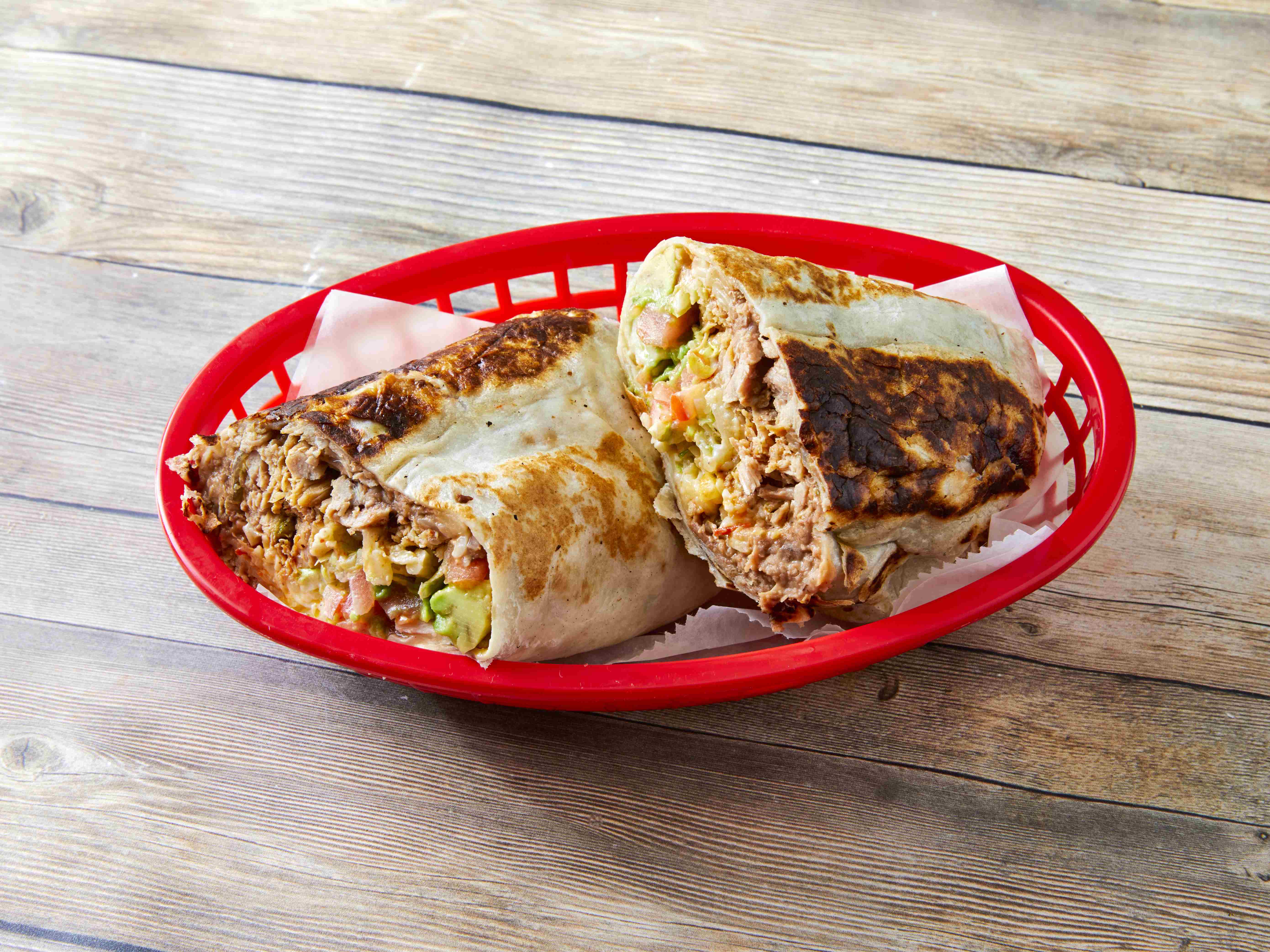 Order Asada Burrito food online from La Piri Tacos Taqueria store, Chicago on bringmethat.com