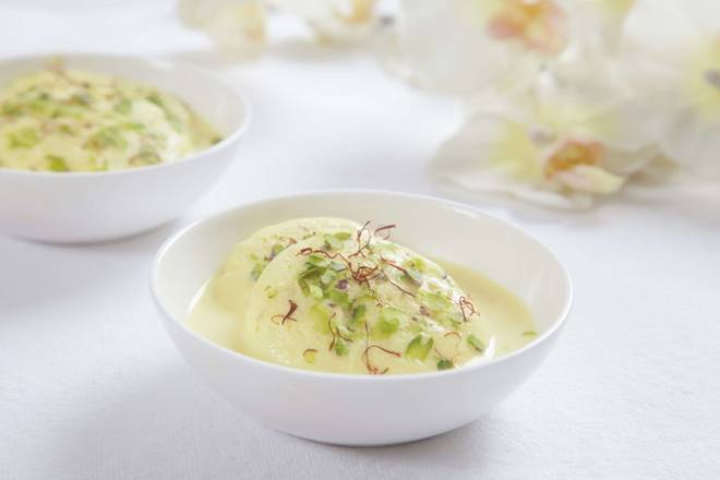 Order Ras Malai (3 Pieces) food online from 8 Elements store, San Jose on bringmethat.com