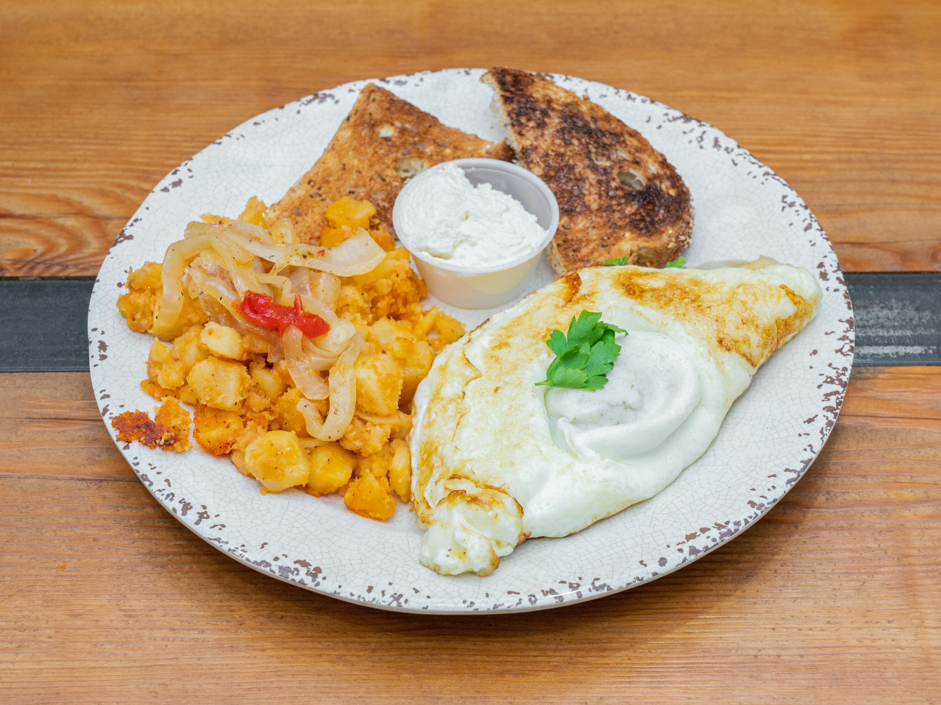 Order Green Omelette food online from Azorean Cafe store, Pittsburgh on bringmethat.com