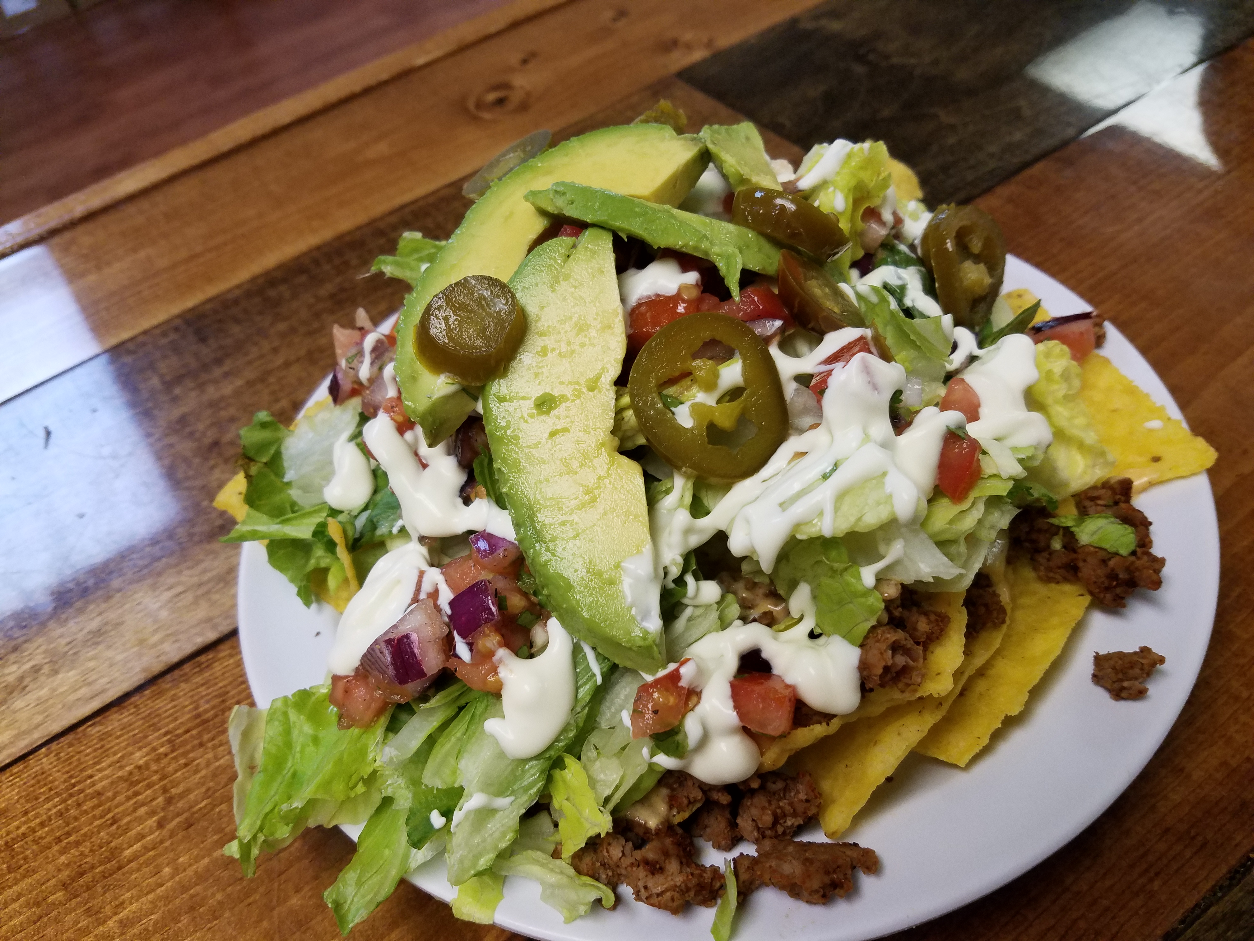 Order Local Beef Nachos food online from Butter It Up store, Huntington on bringmethat.com