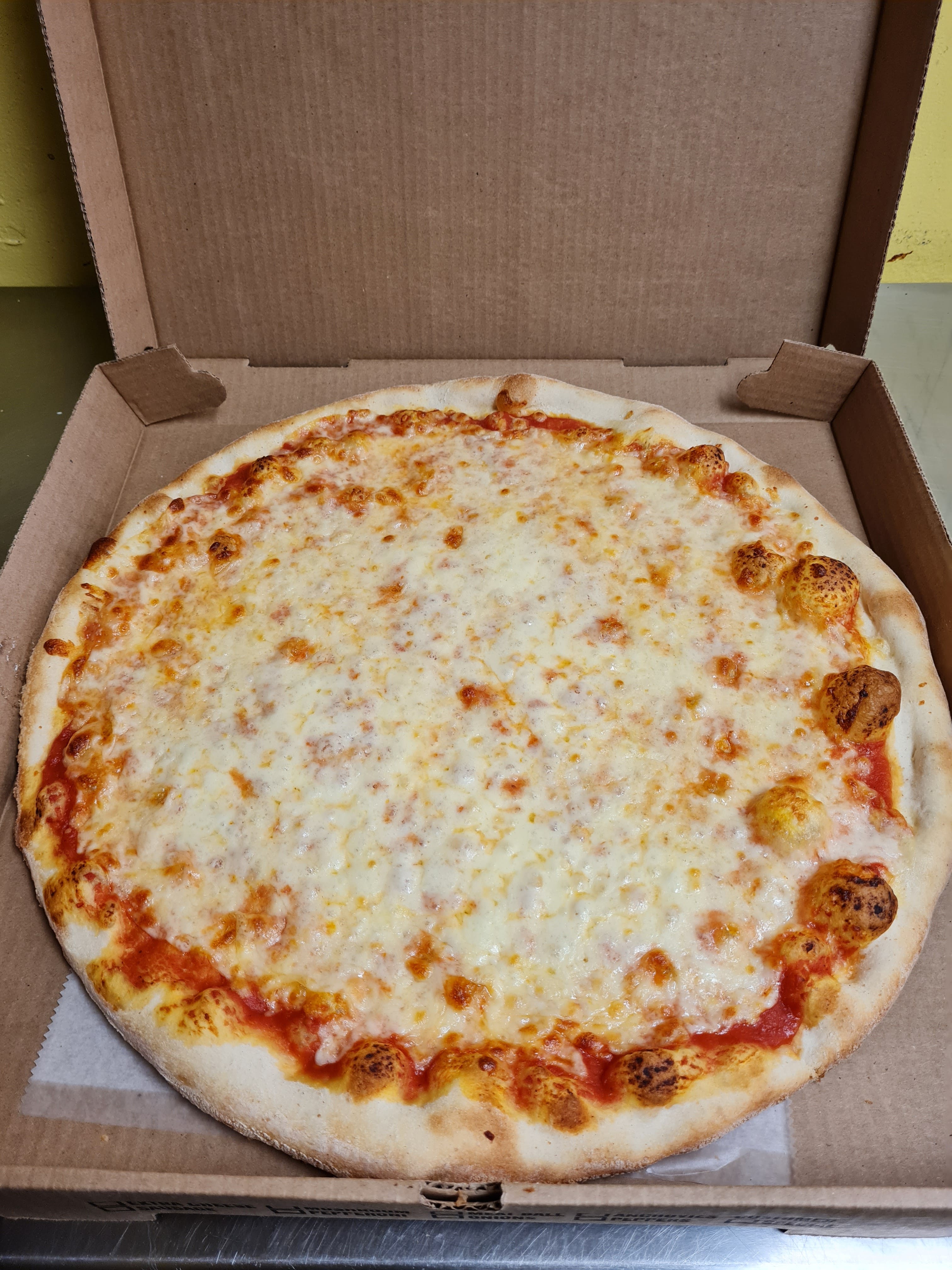 Order Plain Red Cheese Pizza - Personal 10" (4 Slices) food online from Gino's Pizza & Spaghetti House store, Lindenwold on bringmethat.com