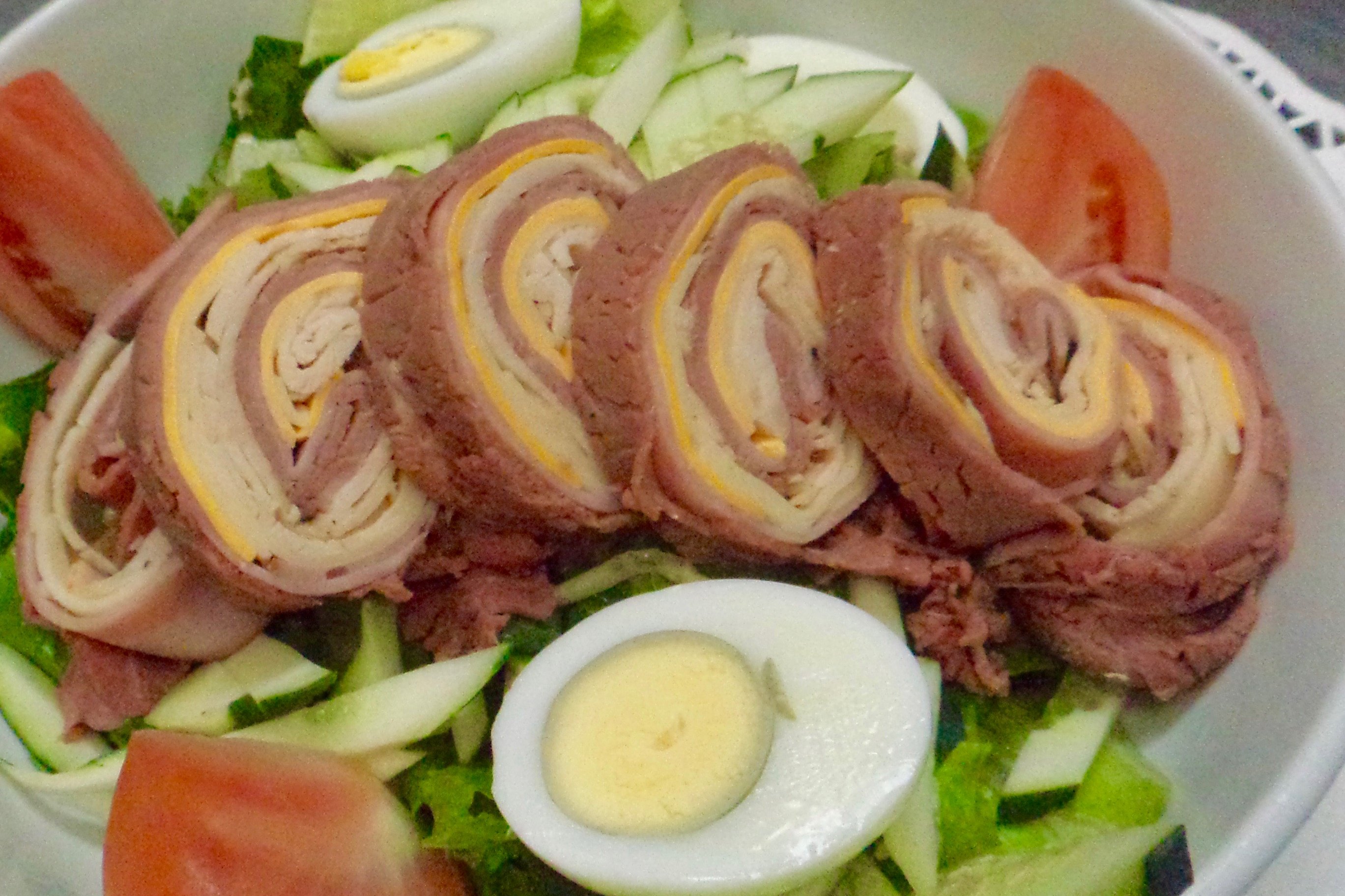 Order Famous Chef’s Salad Bowl food online from Sandy Springs Diner store, Atlanta on bringmethat.com