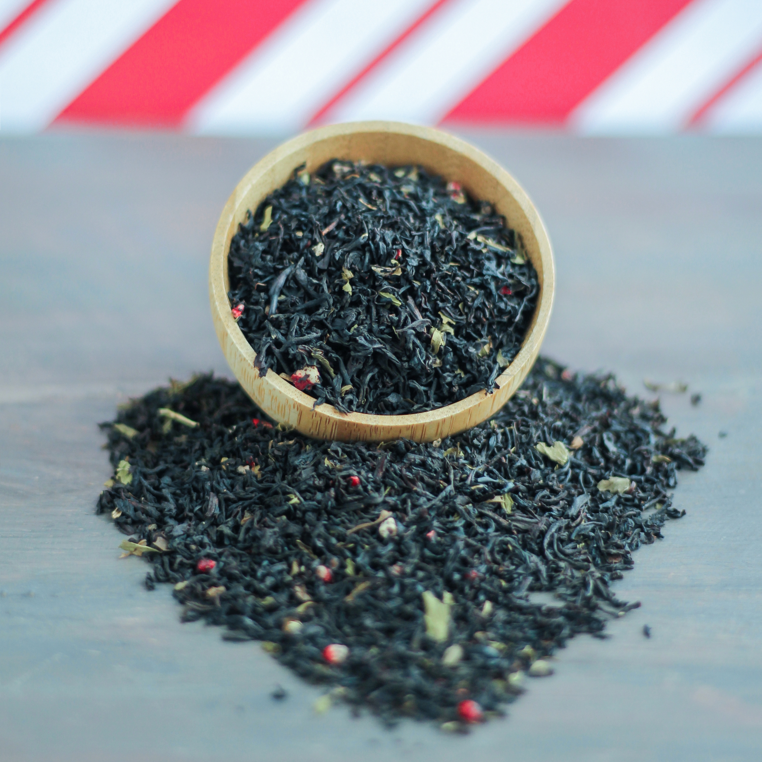 Order Candy Cane Lane Black Tea food online from Fava Tea Company In Greenfield store, Greenfield on bringmethat.com
