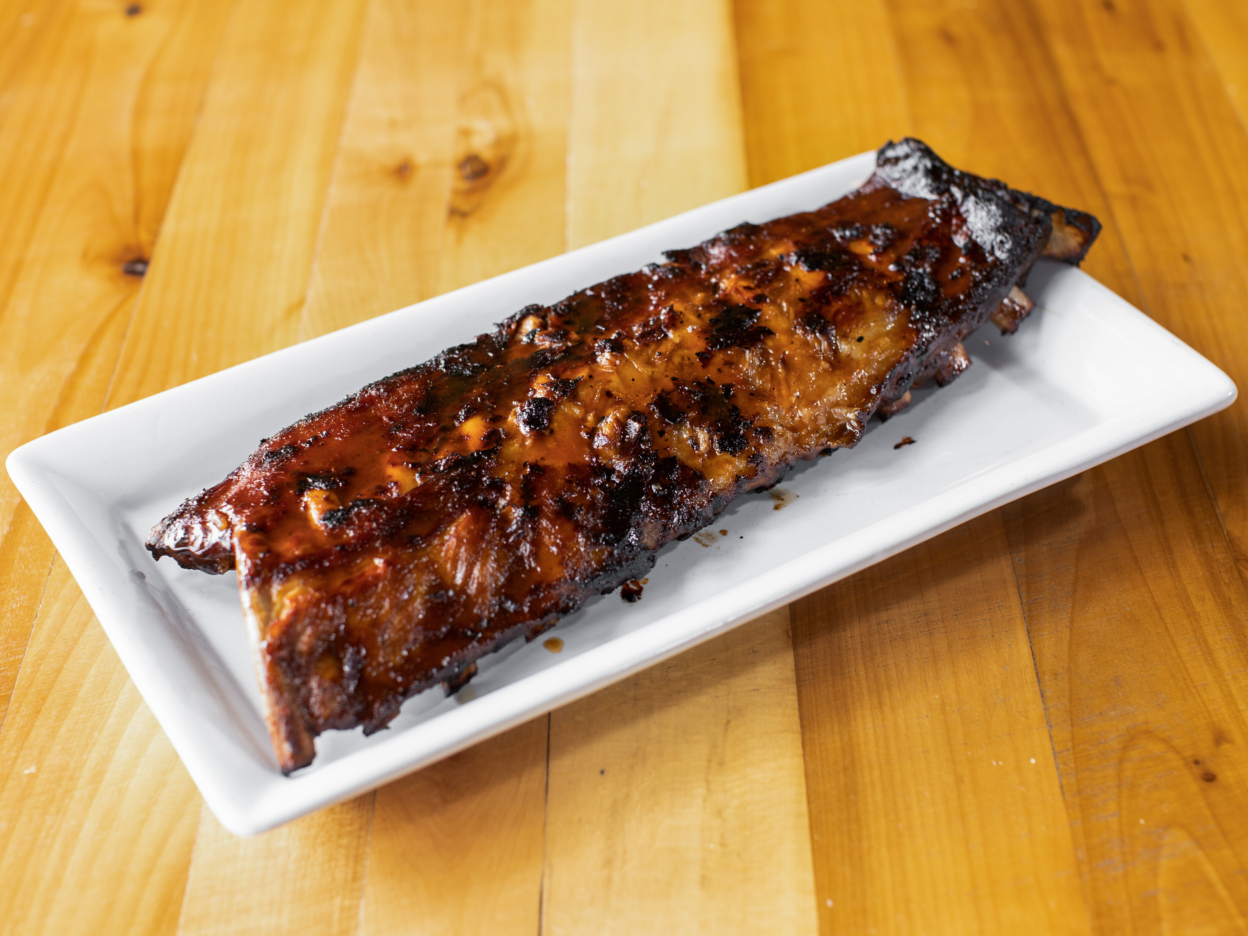 Order Full Rack Baby Back Ribs food online from Route 1 Grill House store, Saugus on bringmethat.com