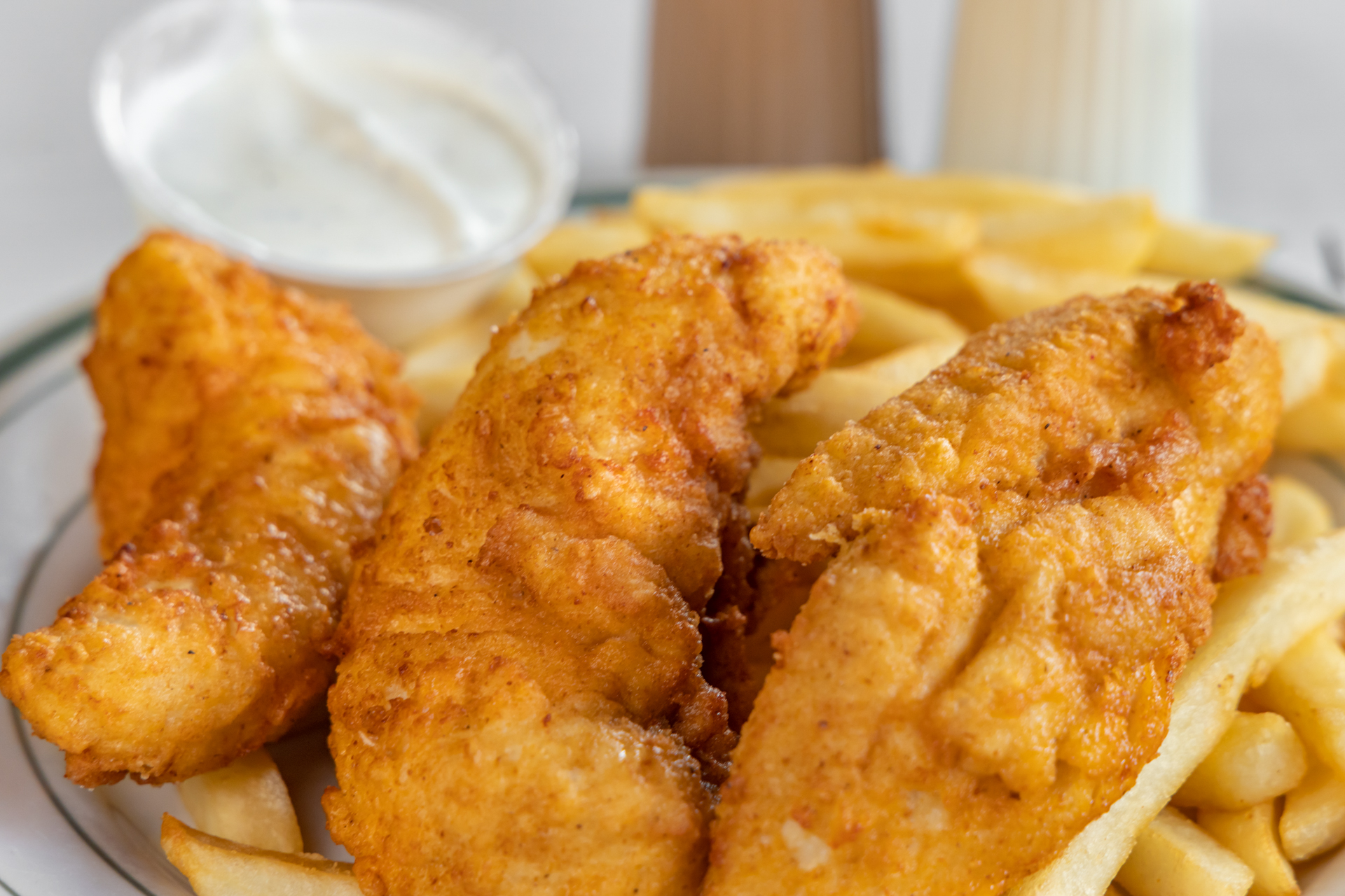 Order 3 Freshly Made Chicken Tenders & Fries food online from Goody Cafe store, Palm Desert on bringmethat.com