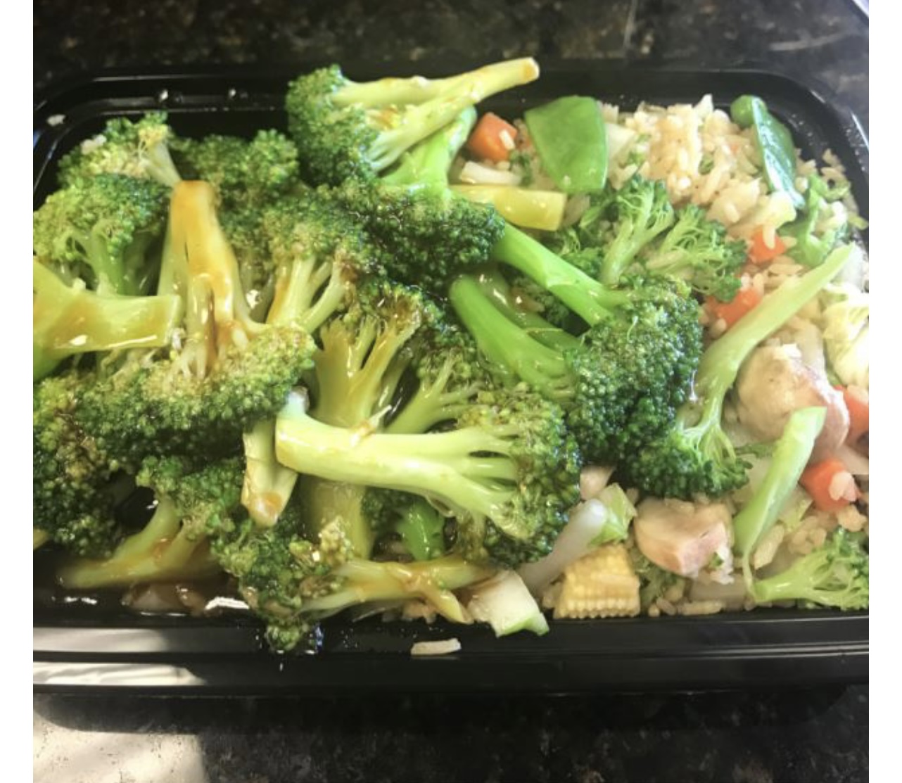 Order C52. Sauteed Broccoli Combo 炒芥兰 food online from China Star store, Blue Bell on bringmethat.com