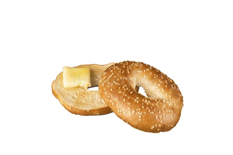Order Bagel with Butter food online from Christos' mini mart store, Jersey City on bringmethat.com